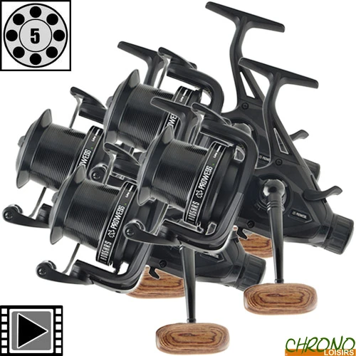 Moulinet Prowess Débrayable Nightfall 8005 HRS (les 4)